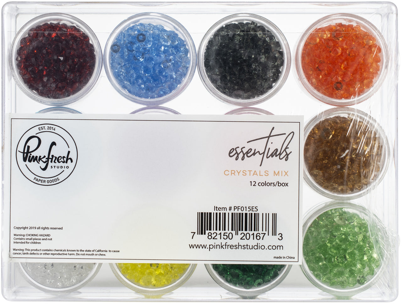 Pinkfresh Studio Pinkfresh Crystal Essentials - 12 Colors