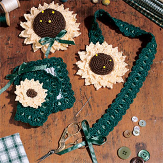 Sunflower Sewing Set