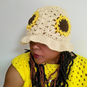 Sunny Daze Sunflower Bucket Hat