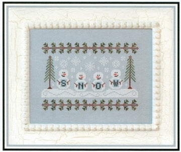 Country Cottage Snowmen - CCN103 -  Leaflet