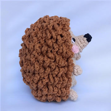 No Sew Beaded Fidget Hedgehog Crochet Pattern