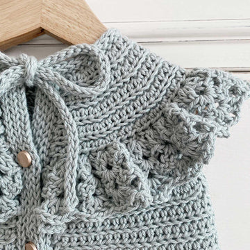 3-6 months – ANGIE Crochet Top