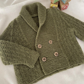 Winston Cardigan in Debbie Bliss Baby Cashmerino  BJ31