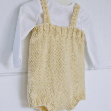 Baby Romper with Loopy Lamb