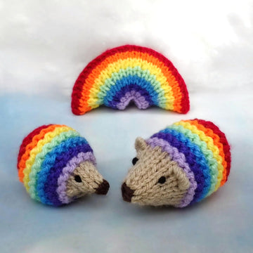 Over the Rainbow - Hedgehog Creme Egg Cover & HedgeSPROG Ferrero Rocher Cover