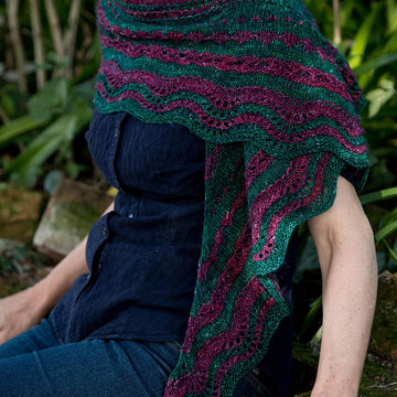 Dandelion Stitch Sampler Shawl