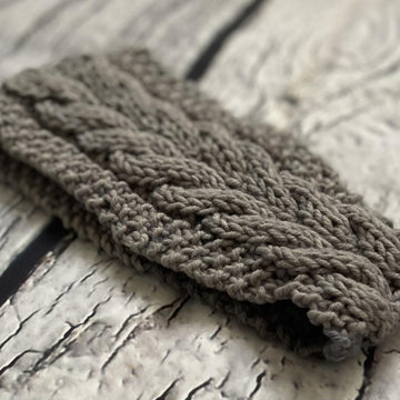 Corn Rows Cable Headband