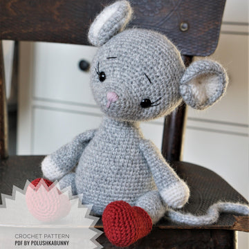 Crochet Pattern Amigurumi Mouse toy