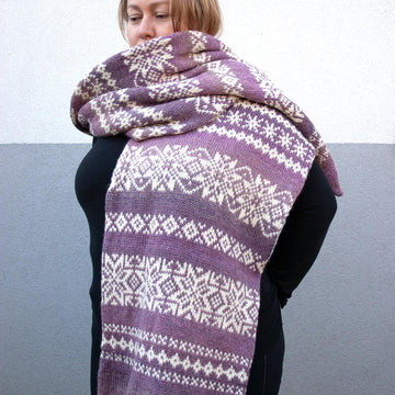 NORRSKEN Fair Isle Scarf