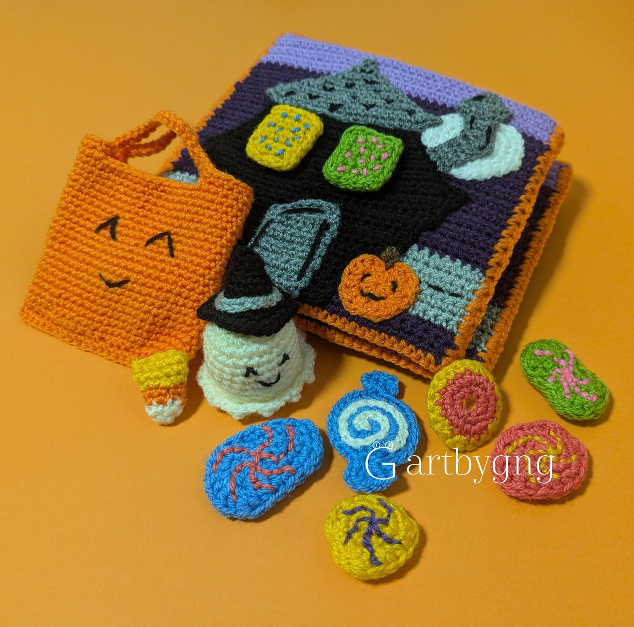 Halloween quiet book Pattern