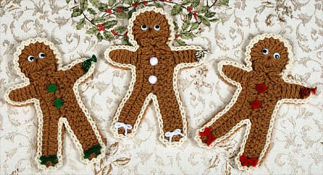 0620 Iced Gingerbread Men Coasters