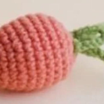 Cut Bunny in an Orange Dress Crochet Pattern