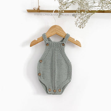 Newborn - TWISTY DK Knitted Romper