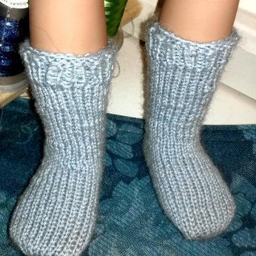 EZ Tube Socks for 18-inch Dolls