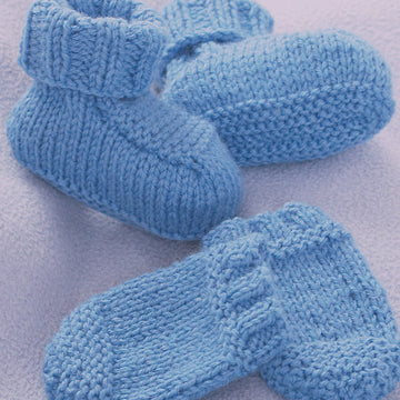 Cardigan, Bootees, Hat and Mittens in Sirdar Snuggly DK - 1365 - Downloadable PDF