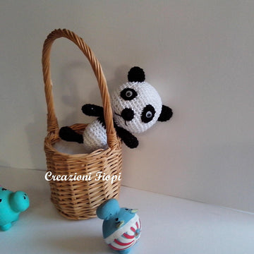 Bear Amigurumi keychain