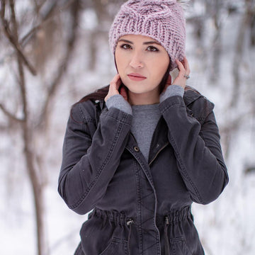 Knit Celtic Heart Beanie