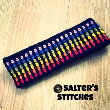 Rainbow Hair Wrap