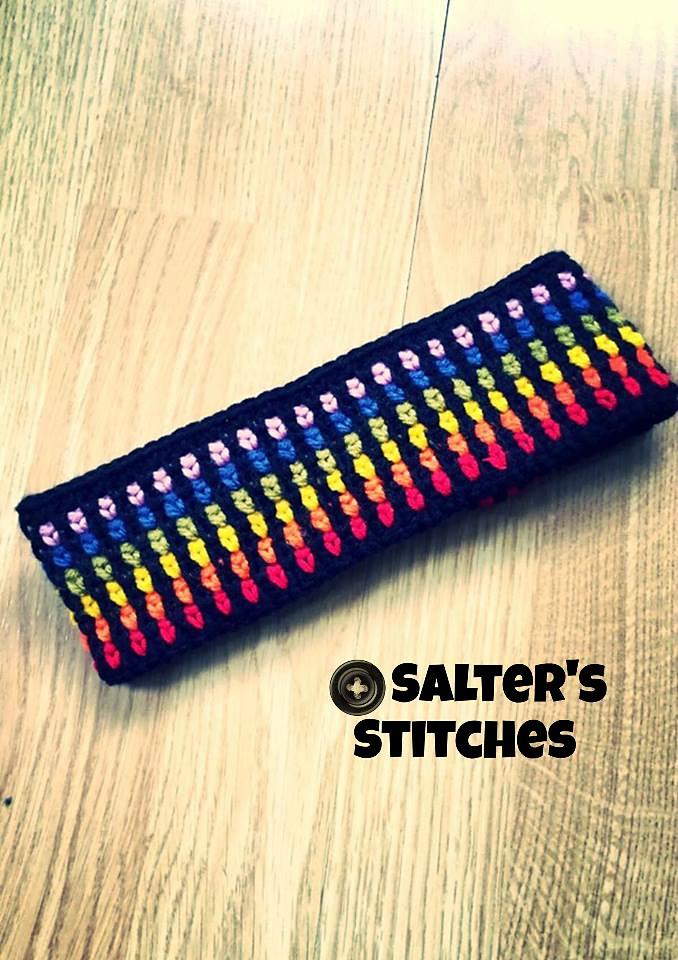 Rainbow Hair Wrap