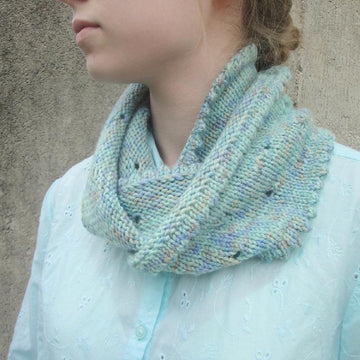 Picot Infinity Scarf