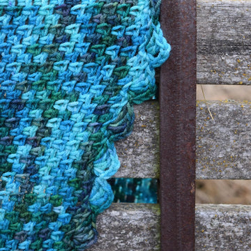 Ocean Waves Shawl