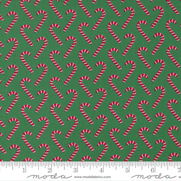 Moda Fabrics Candy Cane Lane - Evergreen - 24124-17
