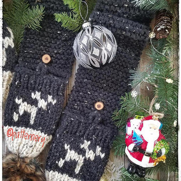 Reindeer super bulky Scarf