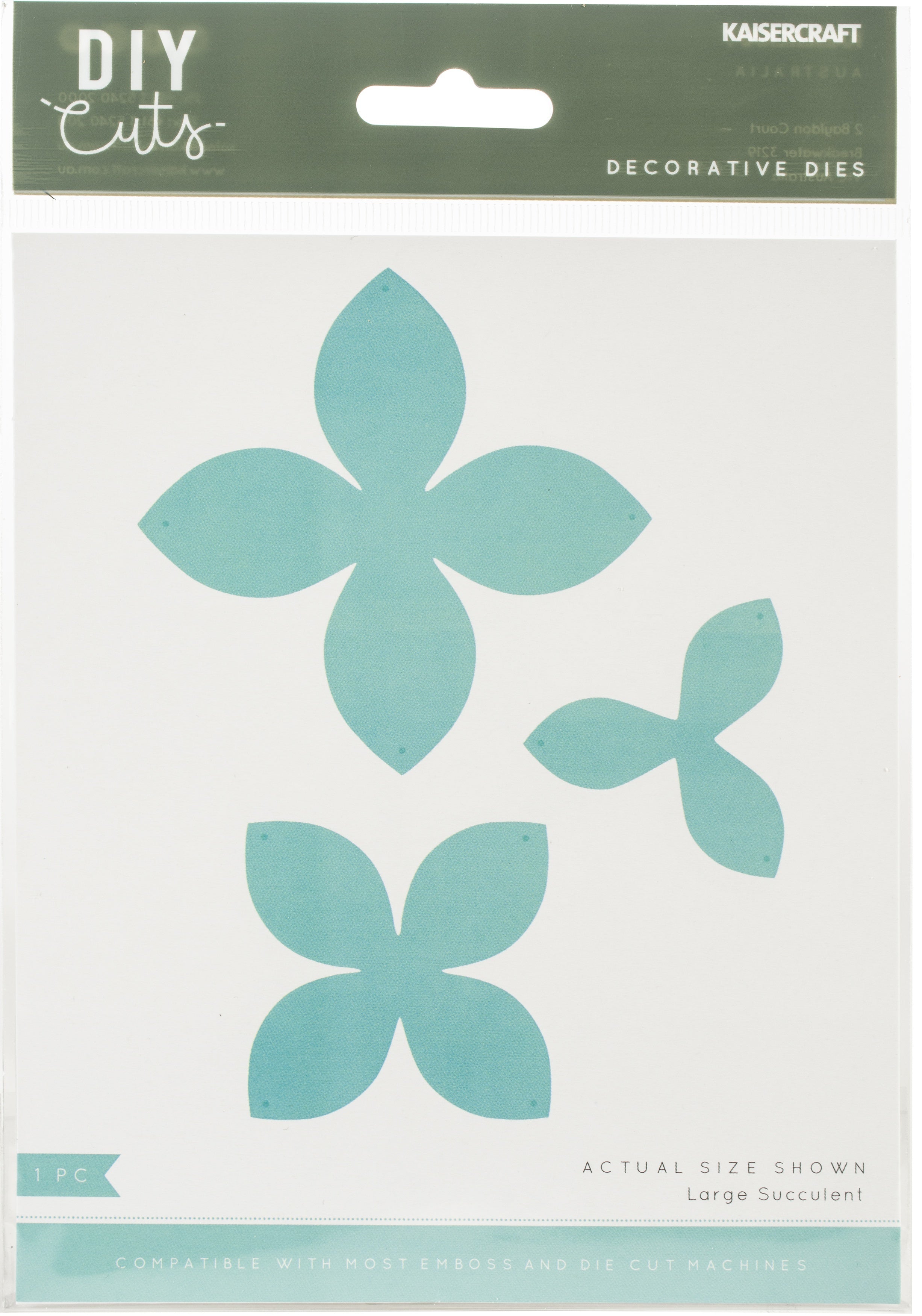 Kaisercraft Decorative Die - Large Succulent