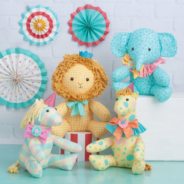 Simplicity Easy Plush Animals S9498 - Sewing Pattern