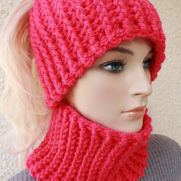 Easy Crochet Ear Warmer & Neck Warmer