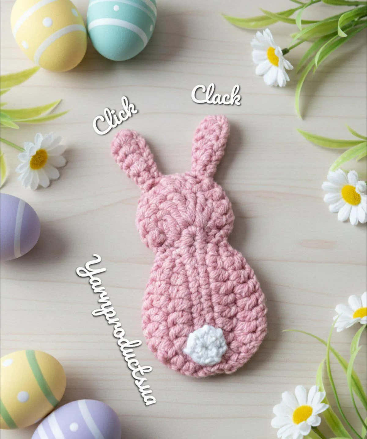 Bunny Fidget Clicker toy English-US