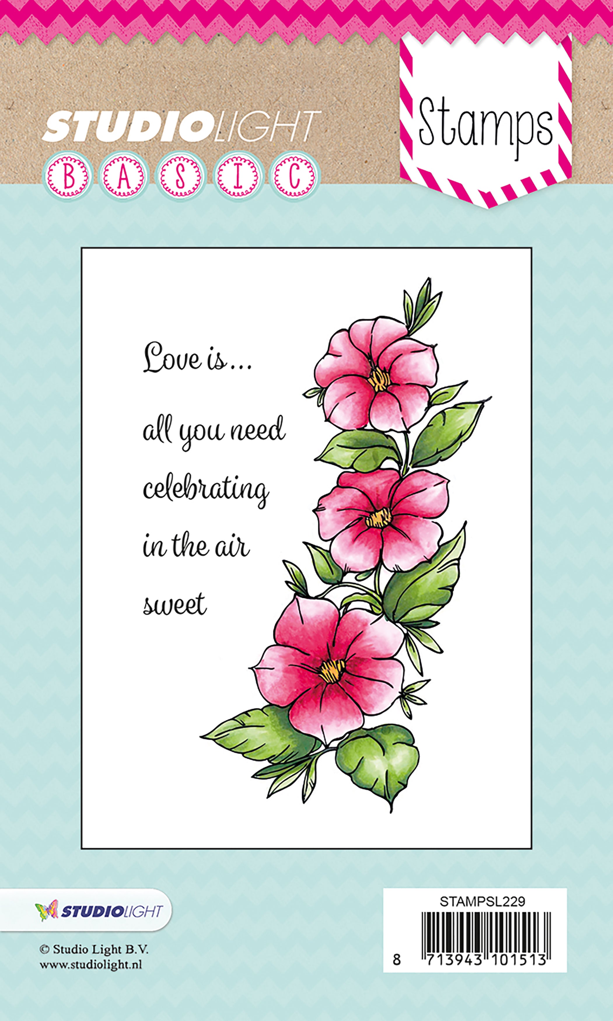 Studio Light Basic A6 Stamps - Love Is ...