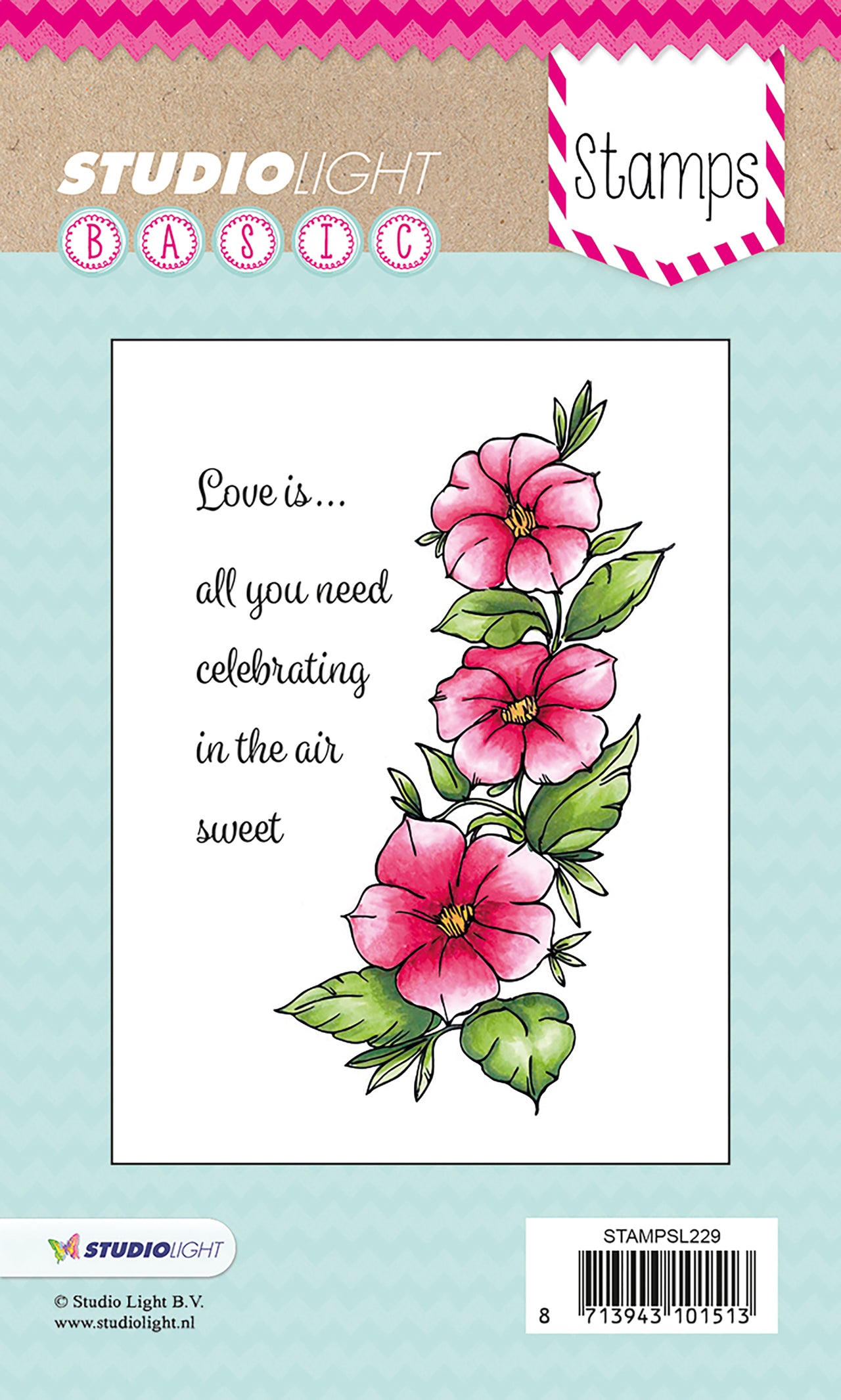 Studio Light Basic A6 Stamps - Love Is ...
