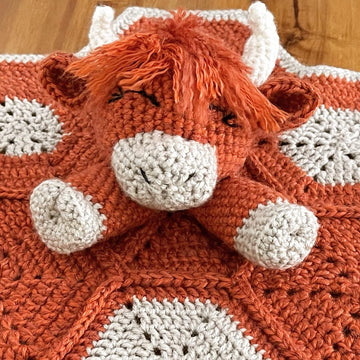 Highland Cow Baby Lovey