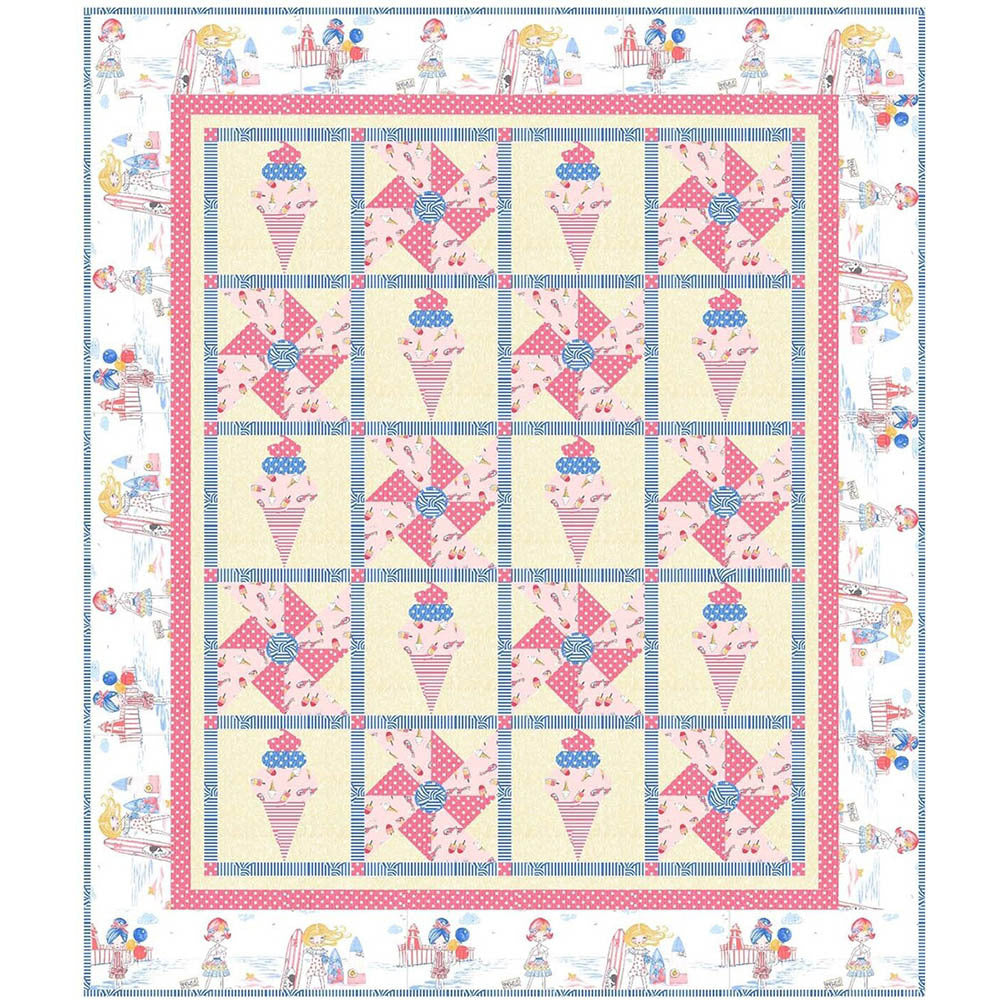 Michael Miller Fabrics Triple Scoop - Downloadable PDF