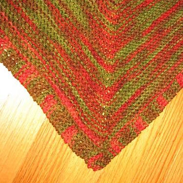Simple Colorplay Shawl