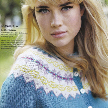 Fair Isle Yoke Cardigan