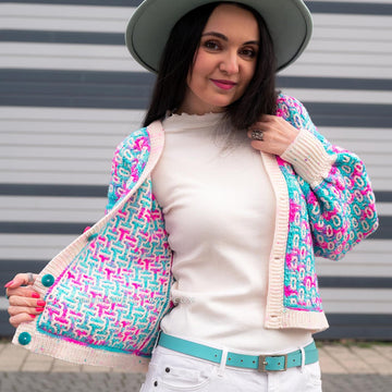 Ones and Zeroes Cardigan