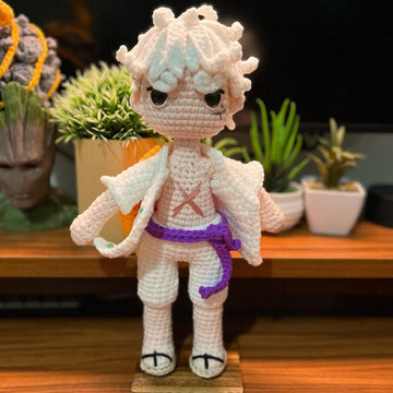 Luffy Gear 5 Crochet Pattern