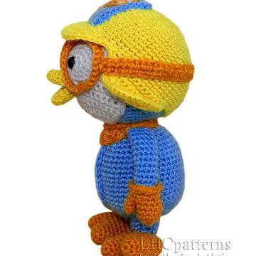 Pororo Inspired Penguin Crochet Pattern, PDF Pattern