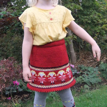 Little Girl Colourwork Chart