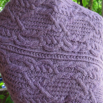 Goose Bay Cabled Stole