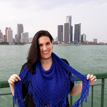 Fringe Theory Shawl
