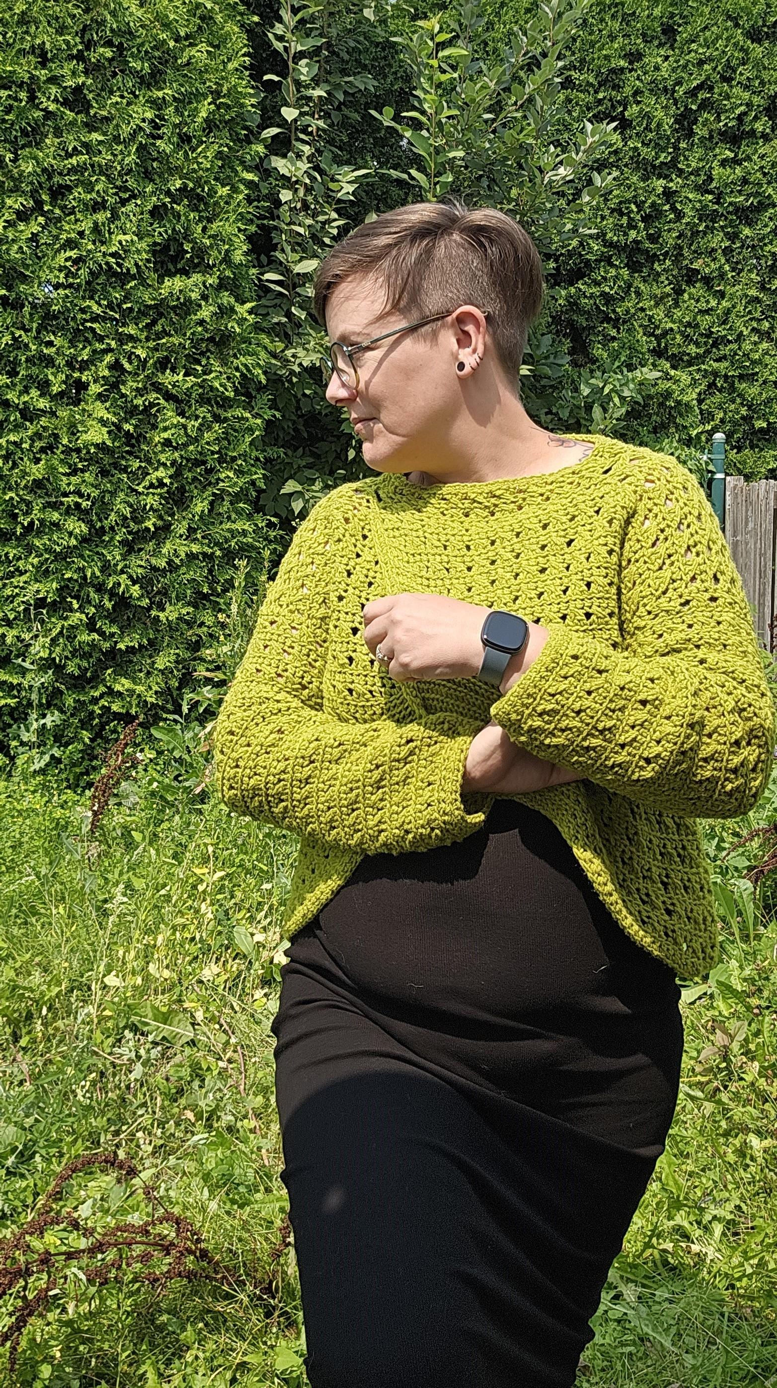 Blueberry Jam sweater