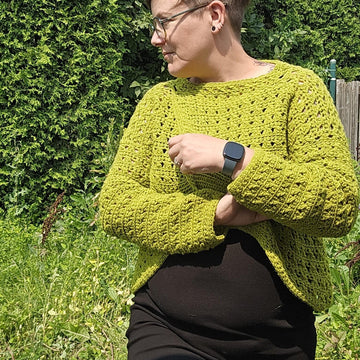 Blueberry Jam sweater