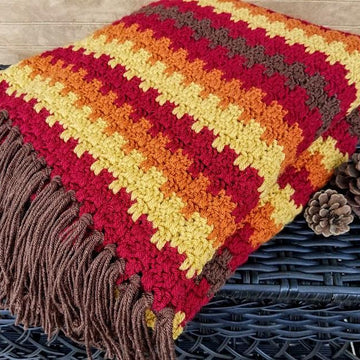 Fall Foliage Afghan