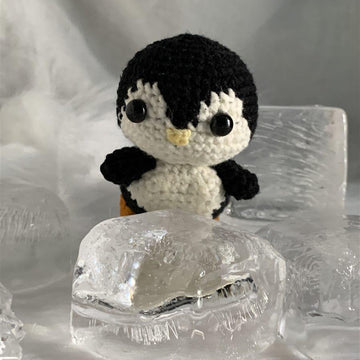 Lying Penguin Crochet Pattern