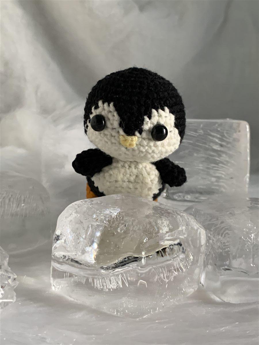 Lying Penguin Crochet Pattern