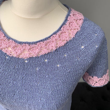 Summer Top with Lace Detail