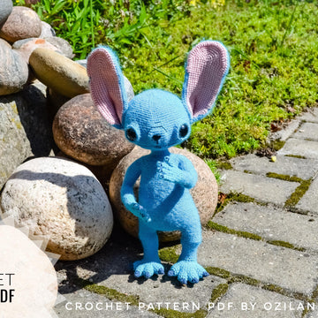 Stitch the monster toy